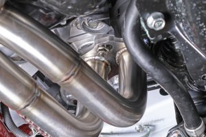 Subaru Ascent Performance Exhaust - Perrin Performance - Equal Length Header - Brushed SS - `19-`25